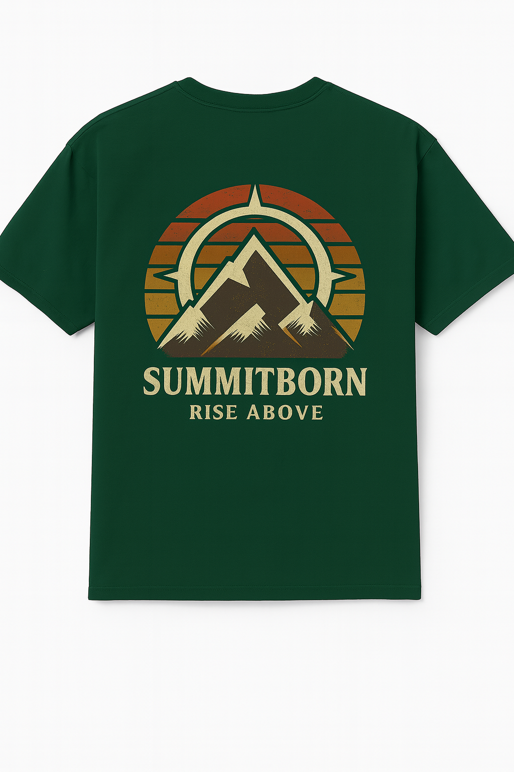 Back Sunset & Mountain